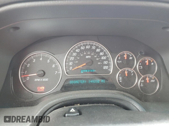 2004 GMC Envoy SLT with VIN 1GKDT13S842210243, listed as a Copart auction lot 55672595 with 148,232 mi miles and Clean Title. Bid and sale history available at DreamBid. Image 9.