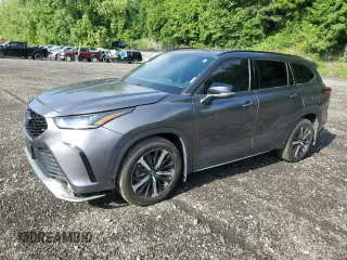2021 Toyota Highlander XSE with VIN 5TDJZRBH4MS159074, listed as a Copart auction lot 64147465 with 61,541 mi miles and Salvage title. Bid and sale history available at DreamBid. Image 1.