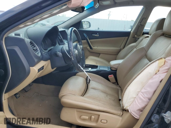 2011 Nissan Maxima SV with VIN 1N4AA5AP7BC854257, listed as a Copart auction lot 59563915 with 183,067 mi miles and Salvage title. Bid and sale history available at DreamBid. Image 7.