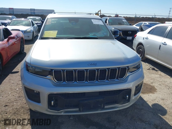 2021 Jeep Grand Cherokee Overland with VIN 1C4RJKDG4M8129163, listed as a IAAI auction lot 41475917 with 32,189 mi miles and . Bid and sale history available at DreamBid. Image 12.