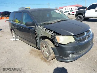 2012 Dodge Grand Caravan Crew with VIN 2C4RDGDGXCR112939, listed as a IAAI auction lot 41767039 with 1 mi miles. Bid and sale history available at carsss.com. Image 1.