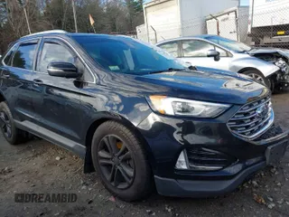 2019 Ford Edge SEL with VIN 2FMPK3J92KBB89514, listed as a IAAI auction lot 41117785 with 1 mi miles. Bid and sale history available at carsss.com. Image 1.