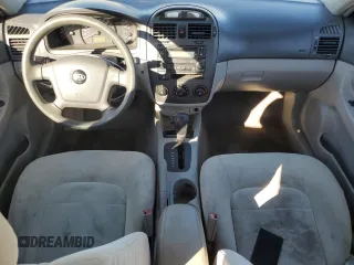 2006 Kia Spectra EX with VIN KNAFE121965372856, listed as a Copart auction lot 77365514 with 316,947 mi miles and Clean Title. Bid and sale history available at carsss.com. Image 8.