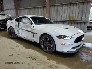 2020 Ford Mustang GT with VIN 1FA6P8CF5L5126582, listed as a Copart auction lot 54340235 with 32,634 mi miles and Salvage title. Bid and sale history available at DreamBid. Image 4.