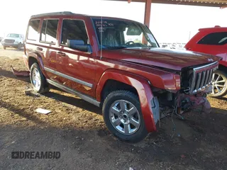 2007 Jeep Commander Sport with VIN 1J8HH48K87C651256, listed as a IAAI auction lot 41294961 with 313,965 mi miles. Bid and sale history available at carsss.com. Image 1.