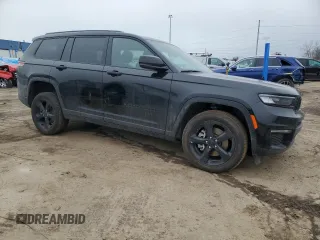 2024 Jeep Grand Cherokee Limited z VIN 1C4RJKBG5R8600943, wystawiony jako Copart lot #48005115 z przebiegiem 6 317 mil mil oraz Czysty tytuł • Clean title. Historia ofert i sprzedaży dostępna na DreamBid. Obrazek 4.