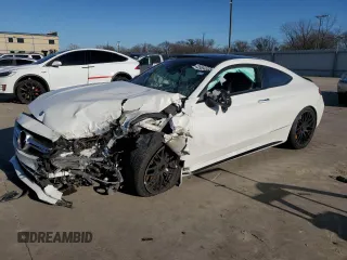 2017 Mercedes-Benz C 63 S AMG with VIN WDDWJ8HB2HF546597, listed as a Copart auction lot 43569455 with Not Provided miles and Salvage Title. Bid and sale history available at carsss.com. Image 1.