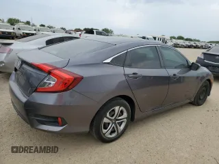 2017 Honda Civic LX z VIN 19XFC2F53HE043251, wystawiony jako Copart lot #53965175 z przebiegiem 91 156 mil mil oraz Czysty tytuł • Clean title. Historia ofert i sprzedaży dostępna na DreamBid. Obrazek 3.