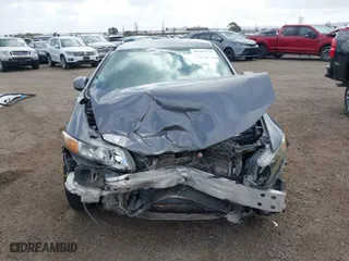 2012 Honda Civic Sdn LX with VIN 19XFB2F56CE376359, listed as a IAAI auction lot 41549725 with 1 mi miles. Bid and sale history available at carsss.com. Image 11.