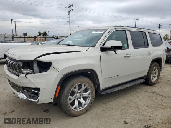 2022 Jeep Wagoneer Series II с VIN 1C4SJVBT0NS142550, выставлен на аукционе Copart как лот 53844065 с пробегом 30 241 миль миль и Списание • Salvage title. История ставок и продаж доступна на DreamBid. Изображение 1.