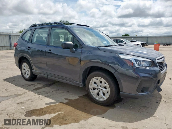2019 Subaru Forester with VIN JF2SKACC7KH536402, listed as a Copart auction lot 58756045 with 54,910 mi miles and Salvage title. Bid and sale history available at DreamBid. Image 4.