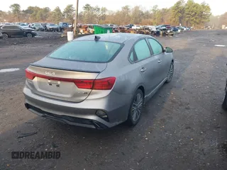 2023 Kia Forte GT-Line with VIN 3KPF54AD3PE672236, listed as a IAAI auction lot 41821671 with 11,009 mi miles. Bid and sale history available at carsss.com. Image 4.