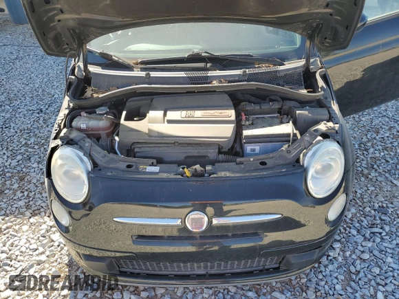 2014 FIAT 500 Pop z VIN 3C3CFFAR5ET287152, wystawiony jako Copart lot #53332095 z przebiegiem 61 046 mil mil oraz Czysty tytuł • Clean title. Historia ofert i sprzedaży dostępna na DreamBid. Obrazek 11.