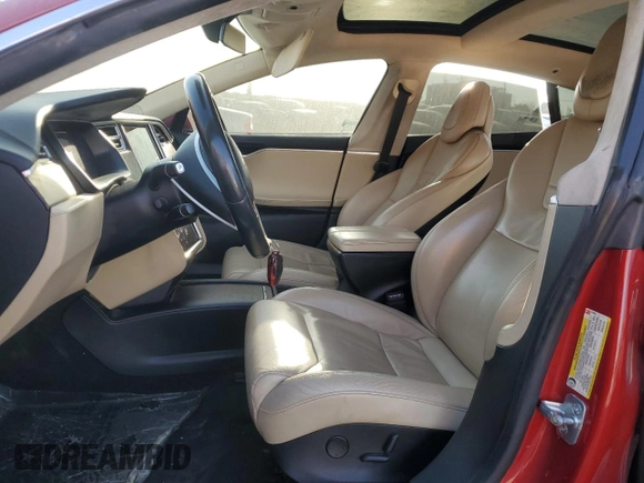 2017 Tesla Model S 60 with VIN 5YJSA1E15HF210006, listed as a Copart auction lot 85096644 with 225,497 mi miles and Salvage title. Bid and sale history available at DreamBid. Image 7.