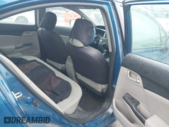2013 Honda Civic LX z VIN 2HGFB2F53DH587204, wystawiony jako IAAI lot #42351418 z przebiegiem 239 000 mil mil oraz . Historia ofert i sprzedaży dostępna na DreamBid. Obrazek 8.