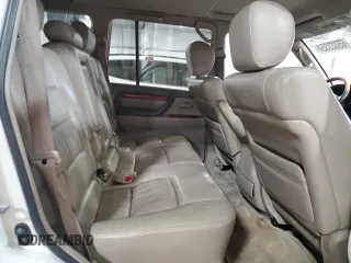 2000 Lexus LX 470 with VIN JT6HT00W9Y0109333, listed as a Copart auction lot 47589965 with 261,766 mi miles and Salvage Title. Bid and sale history available at DreamBid. Image 11.