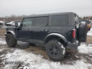 2024 Ford Bronco Wildtrak с VIN 1FMEE2BP2RLA72211, выставлен на аукционе Copart как лот 44726825 с пробегом 9 469 миль миль и Списание • Salvage title. История ставок и продаж доступна на DreamBid. Изображение 2.