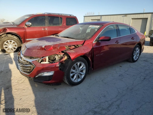 2019 Chevrolet Malibu LT with VIN 1G1ZD5ST7KF173541, listed as a Copart auction lot 48602015 with 56,124 mi miles and Salvage Title. Bid and sale history available at carsss.com. Image 1.