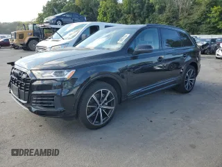 2023 Audi Q7 Premium Plus with VIN WA1LXBF77PD006805, listed as a Copart auction lot 66001664 with 25,494 mi miles and Salvage Title. Bid and sale history available at carsss.com. Image 1.