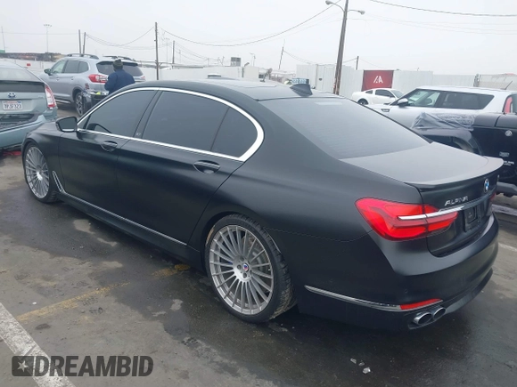 2018 BMW 7 Series ALPINA B7 xDrive with VIN WBA7F2C5XJG856217, listed as a IAAI auction lot 41473030 with 49,298 mi miles. Bid and sale history available at carsss.com. Image 3.