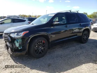 2019 Chevrolet Traverse Premier z VIN 1GNEVKKWXKJ174568, wystawiony jako Copart lot #51682495 z przebiegiem 39 302 mil mil oraz Szkoda całkowita • Salvage title. Historia ofert i sprzedaży dostępna na DreamBid. Obrazek 1.
