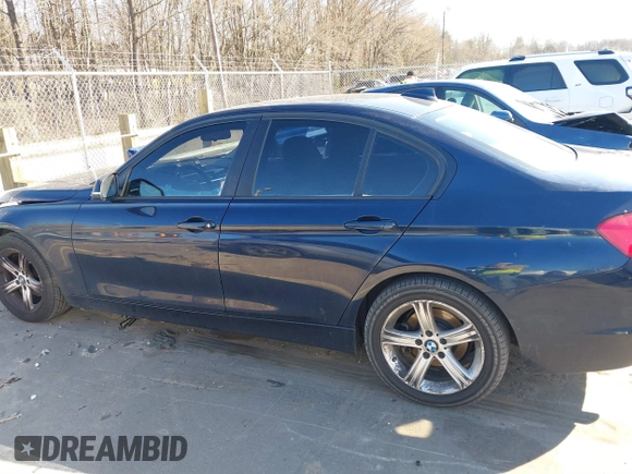 2013 BMW 3 Series 320i with VIN WBA3B1C5XDF461582, listed as a IAAI auction lot 41644855 with 159,363 mi miles. Bid and sale history available at carsss.com. Image 15.