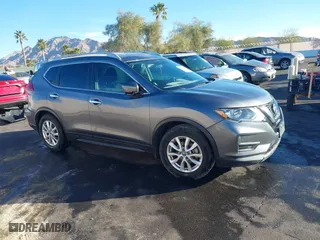 2017 Nissan Rogue SL with VIN 5N1AT2MT7HC767765, listed as a IAAI auction lot 41141255 with 143,584 mi miles. Bid and sale history available at carsss.com. Image 1.