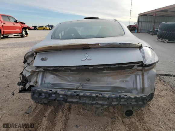 2008 Mitsubishi Eclipse GS with VIN 4A3AK24F58E038974, listed as a Copart auction lot 41851935 with 161,538 mi miles and Salvage Title. Bid and sale history available at carsss.com. Image 6.