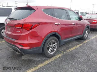 2017 Hyundai Santa Fe Sport 2.4L with VIN 5XYZT3LB0HG491740, listed as a IAAI auction lot 41809291 with 163,449 mi miles. Bid and sale history available at carsss.com. Image 4.