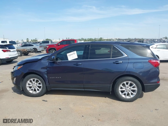 2018 Chevrolet Equinox LT with VIN 3GNAXJEV6JS589132, listed as a IAAI auction lot 41838782 with 44,613 mi miles. Bid and sale history available at carsss.com. Image 14.
