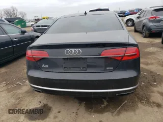 2015 Audi A8 4.0T with VIN WAUJ2AFD3FN024977, listed as a Copart auction lot 39952623 with 102,365 mi miles and . Bid and sale history available at DreamBid. Image 6.