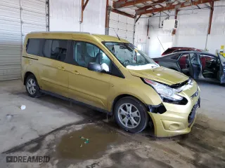 2014 Ford Transit Connect Wagon XLT with VIN NM0GE9F71E1142509, listed as a Copart auction lot 89322645 with 0 mi miles and Salvage Title. Bid and sale history available at carsss.com. Image 4.