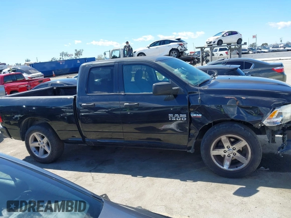 2018 Ram 1500 Tradesman with VIN 1C6RR6FTXJS182966, listed as a IAAI auction lot 41744144 with 60,714 mi miles and . Bid and sale history available at DreamBid. Image 12.