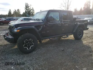 2021 Jeep Gladiator Rubicon with VIN 1C6JJTBG5ML500423, listed as a Copart auction lot 46954765 with 82,483 mi miles and Salvage title. Bid and sale history available at DreamBid. Image 1.