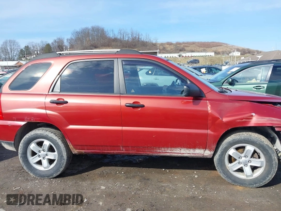 2010 Kia Sportage LX with VIN KNDKGCA39A7702017, listed as a IAAI auction lot 41596204 with 117,670 mi miles and . Bid and sale history available at carsss.com. Image 13.