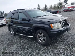 2004 Jeep Grand Cherokee Limited with VIN 1J8GW58N04C186548, listed as a IAAI auction lot 41949015 with 244,505 mi miles. Bid and sale history available at carsss.com. Image 1.