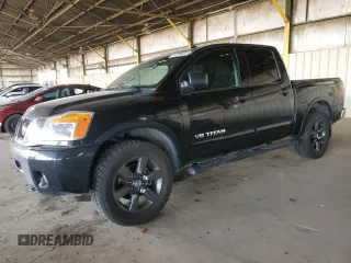 2015 Nissan Titan Pro-4X with VIN 1N6AA0EC3FN500537, listed as a Copart auction lot 87294054 with 89,171 mi miles and Salvage title. Bid and sale history available at DreamBid. Image 1.
