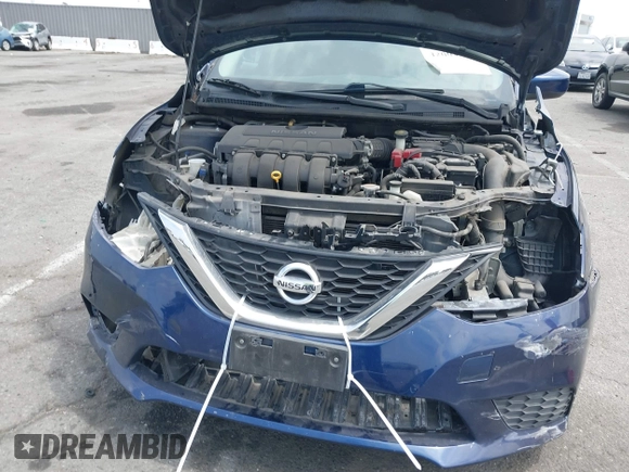 2016 Nissan Sentra S with VIN 3N1AB7APXGL653700, listed as a IAAI auction lot 42004102 with 146,263 mi miles. Bid and sale history available at carsss.com. Image 6.