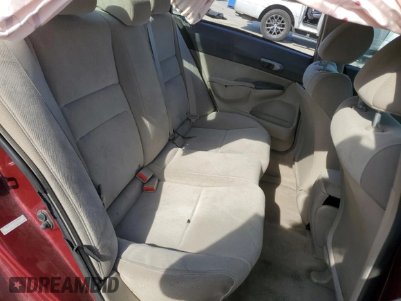 2011 Honda Civic LX with VIN 19XFA1F56BE026953, listed as a Copart auction lot 53395815 with 167,591 mi miles and Salvage Title. Bid and sale history available at DreamBid. Image 10.