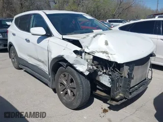 2014 Hyundai Santa Fe Sport with VIN 5XYZT3LB2EG159097, listed as a IAAI auction lot 41833033 with 87,343 mi miles. Bid and sale history available at carsss.com. Image 1.