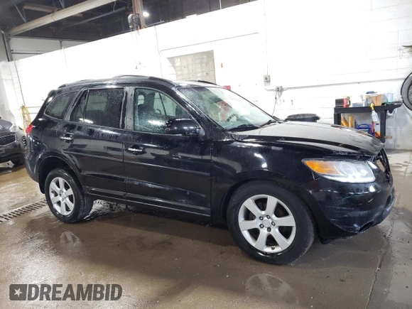 2007 Hyundai Santa Fe SE with VIN 5NMSH73E57H059332, listed as a Copart auction lot 59955205 with 192,844 mi miles and Non repairable. Bid and sale history available at DreamBid. Image 4.
