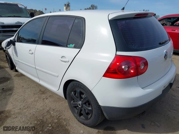 2007 Volkswagen Rabbit with VIN WVWDS71K67W032169, listed as a IAAI auction lot 41928181 with 145,791 mi miles. Bid and sale history available at carsss.com. Image 3.