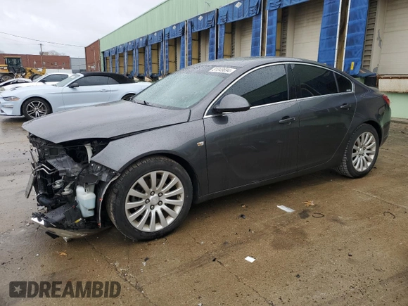 2011 Buick Regal CXL Turbo TO3 with VIN W04GX5GV2B1083088, listed as a Copart auction lot 81049694 with 111,971 mi miles and Salvage Title. Bid and sale history available at carsss.com. Image 1.