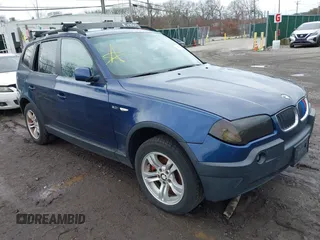 2004 BMW X3 3.0i z VIN WBXPA93454WA62291, wystawiony jako IAAI lot #41968643 z przebiegiem Nie podano mil oraz . Historia ofert i sprzedaży dostępna na DreamBid. Obrazek 1.