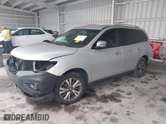 2018 Nissan Pathfinder SL with VIN 5N1DR2MN3JC644631, listed as a IAAI auction lot 41176186 with 107,872 mi miles. Bid and sale history available at carsss.com. Image 18.