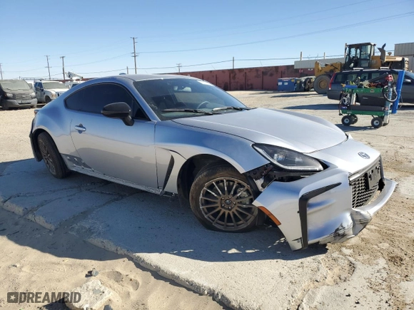 2024 Toyota GR86 with VIN JF1ZNBB16R8755068, listed as a Copart auction lot 76917694 with 2,191 mi miles and Salvage Title. Bid and sale history available at carsss.com. Image 4.