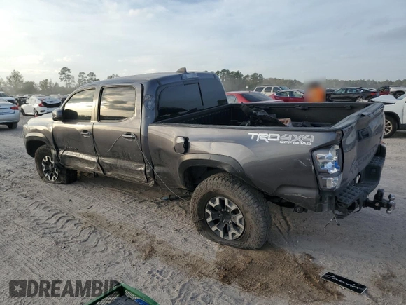 2021 Toyota Tacoma 4WD SR5 with VIN 5TFDZ5BN8MX062787, listed as a Copart auction lot 82918264 with 59,351 mi miles and Salvage Title. Bid and sale history available at carsss.com. Image 2.