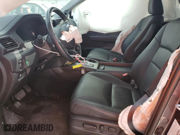 2021 Honda Pilot EX-L with VIN 5FNYF6H5XMB092939, listed as a Copart auction lot 52335875 with 19,981 mi miles and Salvage title. Bid and sale history available at DreamBid. Image 7.