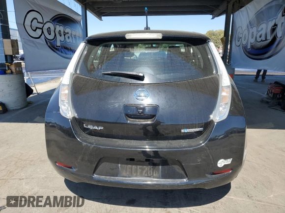 2014 Nissan LEAF SL with VIN 1N4AZ0CP3EC337874, listed as a Copart auction lot 56342215 with 132,906 mi miles and Clean Title. Bid and sale history available at DreamBid. Image 6.