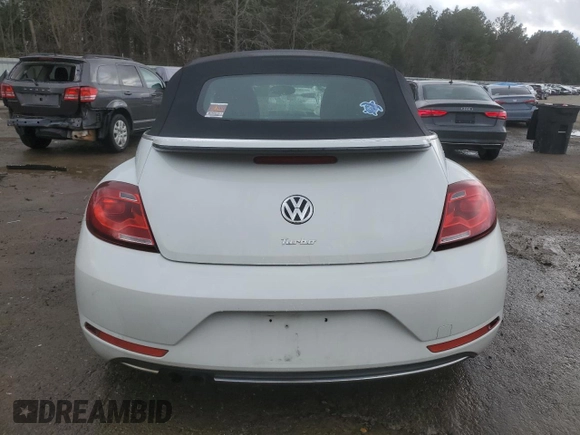 2018 Volkswagen Beetle S with VIN 3VW5DAAT2JM505073, listed as a Copart auction lot 43575655 with 100,854 mi miles and Salvage title. Bid and sale history available at DreamBid. Image 6.